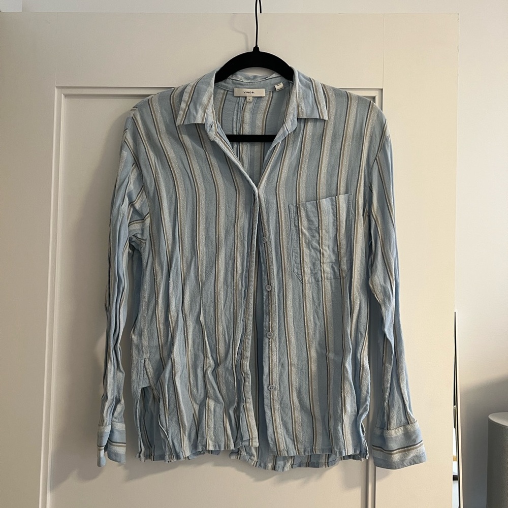 Oversized Vince button down - Picture 2 of 2